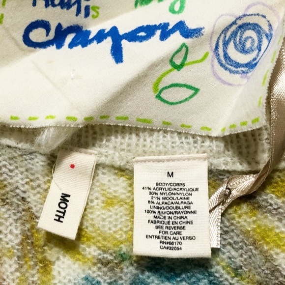 Anthropologie MOTH Brona Sweater Dress-i1 - Picture 8 of 8